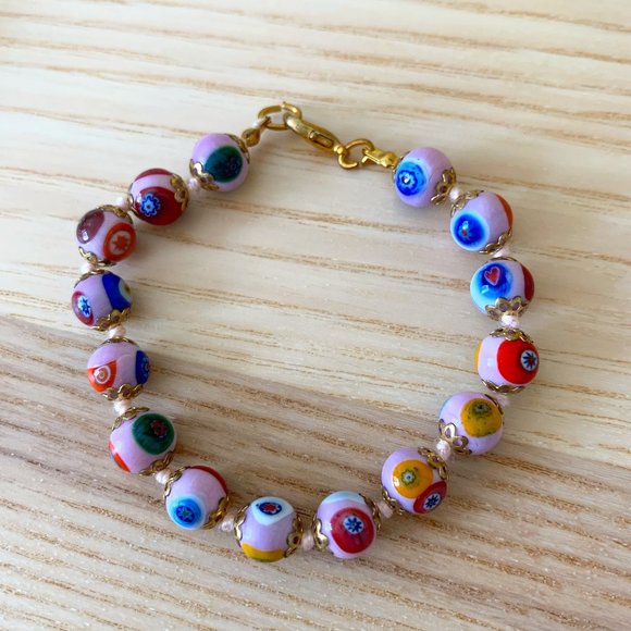Italy boutique pink bracelet - Picture 1 of 1
